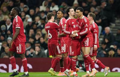 Spectacol în Tottenham - Liverpool 1-2 » Două eliminări și trei goluri, cu Radu Drăgușin revenit în lot după 11 luni