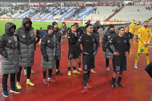 FCSB încheie în premieră un an calendaristic în afara locurilor de play-off/ foto Imago Images