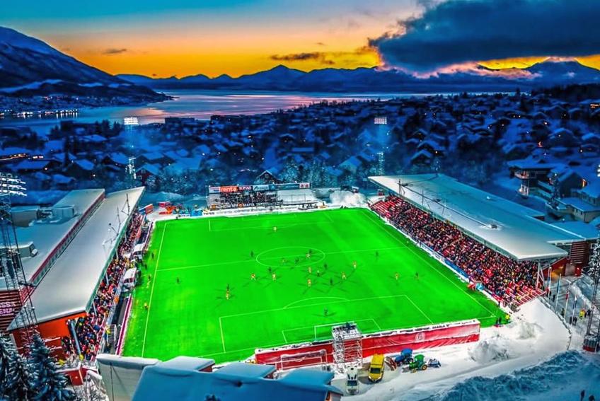 Romssa Arena oferă un peisaj superb în nordul Europei // FOTO: Instagram