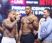 Jake Paul și Anthony Joshua la proba cântarului // foto: Imago Images