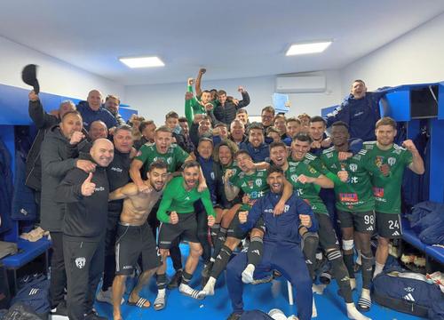 Reacția lui Jean Vlădoiu, după victoria cu Metaloglobus // foto: Facebook