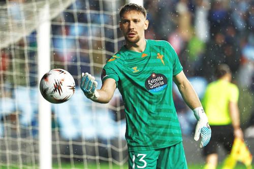 Ionuț Radu (28 de ani), portarul de la Celta Vigo, a fost integralist în remiza cu Oviedo, scor 0-0, din etapa 17 a La Liga/ foto Imago Images