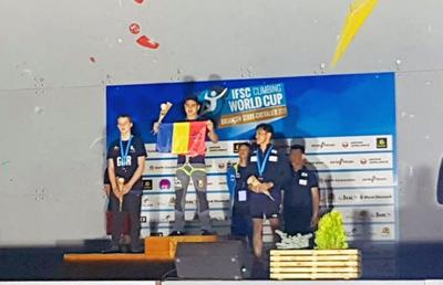 România, medalie de aur la Campionatul Mondial de Paraclimbing