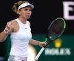 SIMONA HALEP LA AUSTRALIAN OPEN // Simona Halep, căzătură puternică în primul set cu Brady! A cerut intervenția medicului și acuză dureri în meci