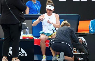 SIMONA HALEP, turul 2 la Australian Open | VIDEO Simona, prima reacție după victoria de la Australian Open: „Mă doare încheietura”