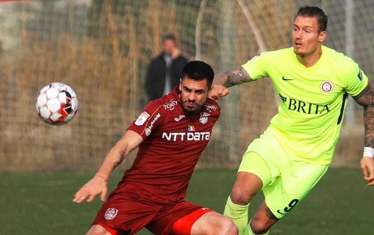 CFR CLUJ - WEHEN WIESBADEN 1-1 // FOTO Ce se întâmplă cu CFR? Campioana s-a încurcat și în cel de-al doilea amical al iernii! Primele minute pentru Chipciu și Ciobotariu