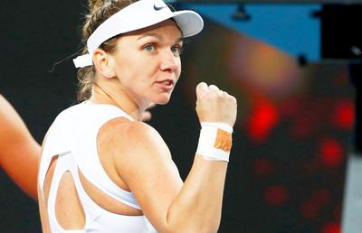 SIMONA HALEP, turul 2 la Australian Open // VIDEO Halep, noi declarații despre accidentarea la încheietură + cum a prefațat meciul cu Harriet Dart