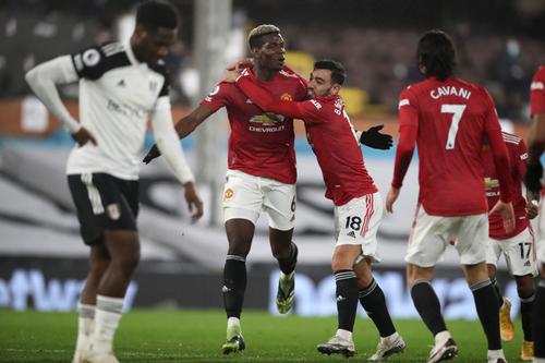 Paul Pogba (27 de ani) a marcat golul decisiv în victoria lui Manchester United, scor 2-1, pe terenul lui Fulham.
