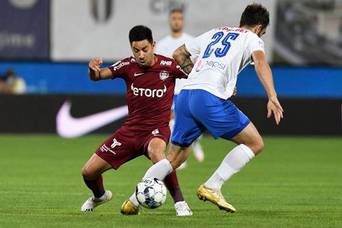 Jonathan Rodriguez (în stânga), la CFR Cluj // foto: Imago Images