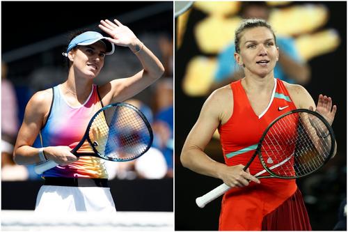 Sorana Cîrstea și Simona Halep sunt singurele românce rămase în competiția de simplu // foto: Guliver/gettyimages