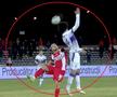 Duelul dintre Cosmin Matei și Joao Miguel / Captură Telekom Sport