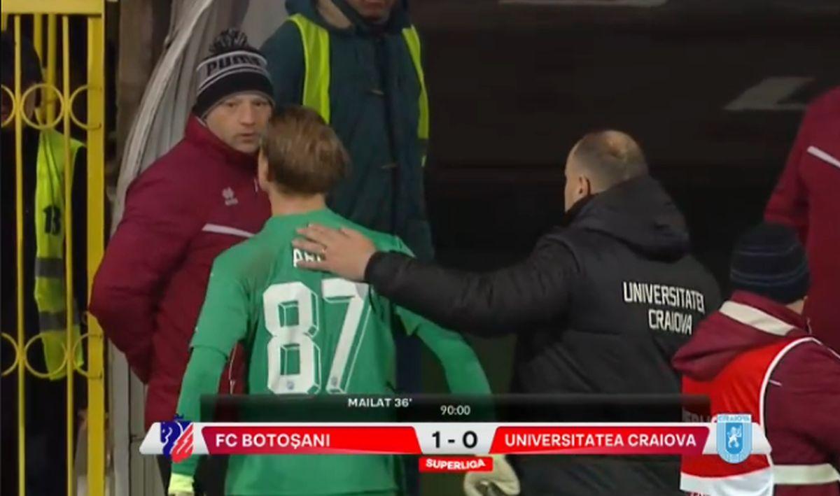 Scandal FC Botoșani - CSU Craiova 1-0