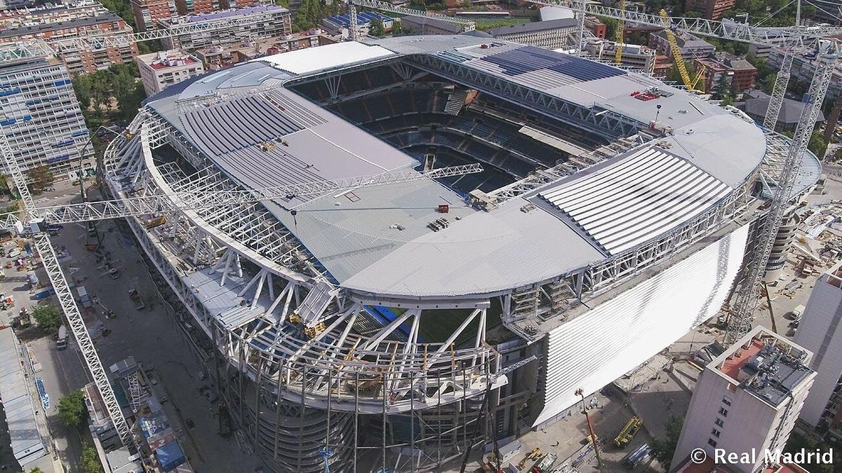 Se vede OZN-ul! Noul Santiago Bernabeu lasă cu gura căscată orice iubitor al fotbalului