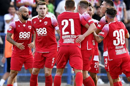 Alin Dudea (numărul 5) a vorbit despre plecarea sa de la Dinamo / Sursă foto: Cristi Preda (GSP)