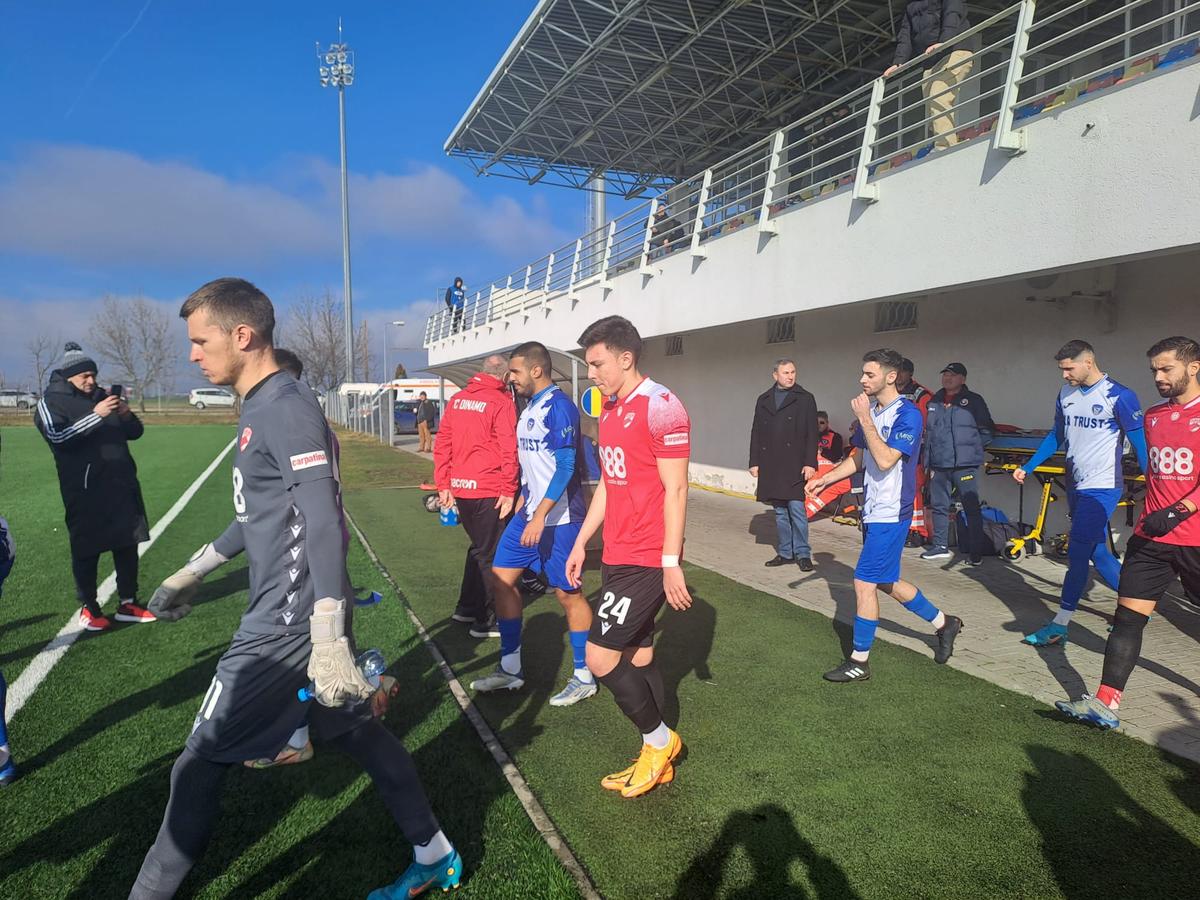 Dinamo a făcut doar egal cu locul 7 din Liga 3, în primul amical al anului