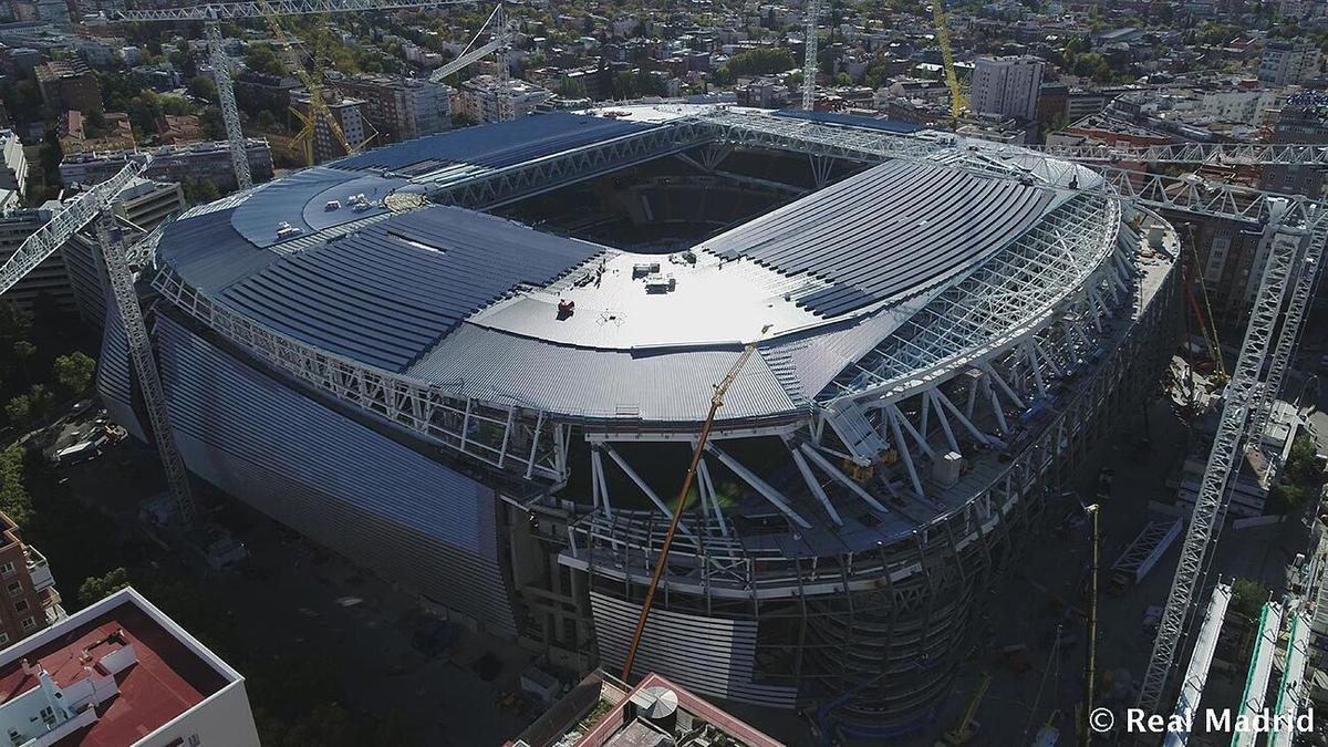 Se vede OZN-ul! Noul Santiago Bernabeu lasă cu gura căscată orice iubitor al fotbalului