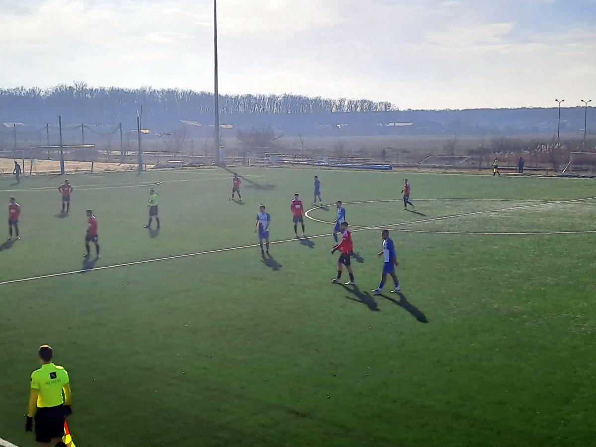 Dinamo a făcut doar egal cu locul 7 din Liga 3, în primul amical al anului