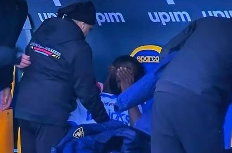 Accidentare gravă în Serie A » A părăsit terenul în lacrimi