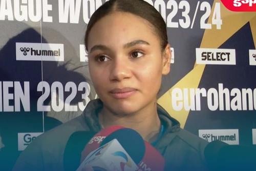 CSM București a învins-o pe Savehof, scor 35-26, într-un meci din grupele Ligii Campionilor la handbal feminin. Elizabeth Omoregie (27 de ani) s-a declarat fericită că poate evolua din nou.