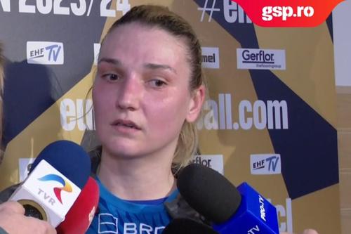 CSM București a învins-o pe Savehof, scor 35-26, într-un meci din grupele Ligii Campionilor la handbal feminin. Andreea Rotaru (29 de ani) a declarat că CSM trebuie să câștige ultimele 3 partide rămase în această grupă.
