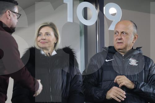 Dan Șucu și Diana Șucu, foto: Ionuț Iordache / GSP