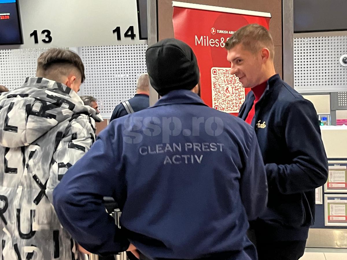 Plecare FCSB pentru meciul cu Qarabag, din Europa League