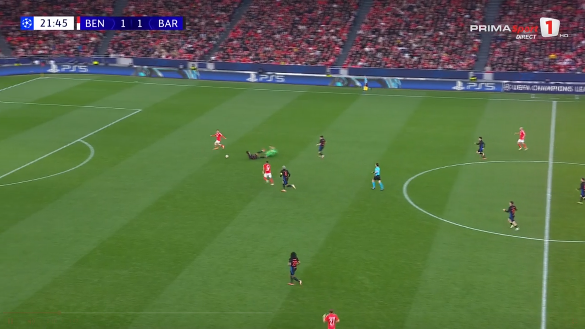 Repriză groaznică pentru fotbalistul Barcelonei » A făcut meciul praf în doar 8 minute