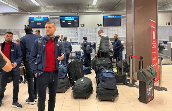 FCSB, deplasare de 3.000 km! Imagini de la plecarea campioanei în Azerbaidjan » Titularul anunțat de Becali, absent
