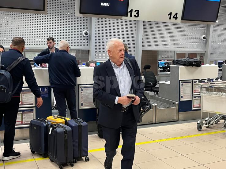 Plecare FCSB pentru meciul cu Qarabag, din Europa League. FOTO: Carmen Dumitru (GSP)