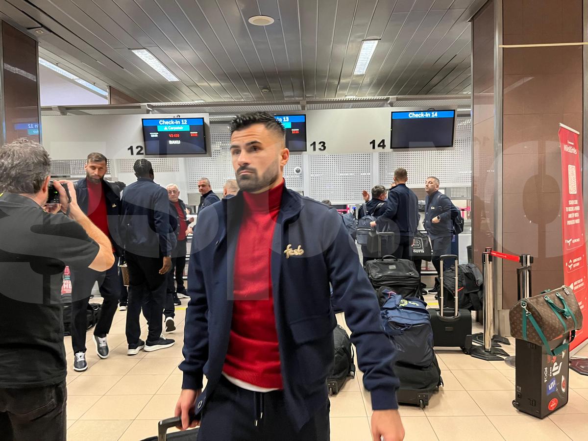 Plecare FCSB pentru meciul cu Qarabag, din Europa League
