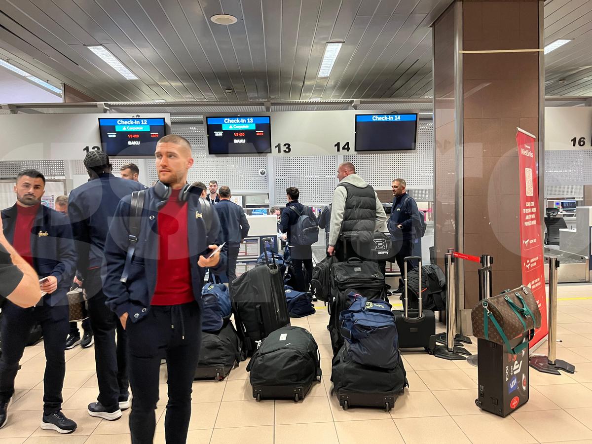 Plecare FCSB pentru meciul cu Qarabag, din Europa League