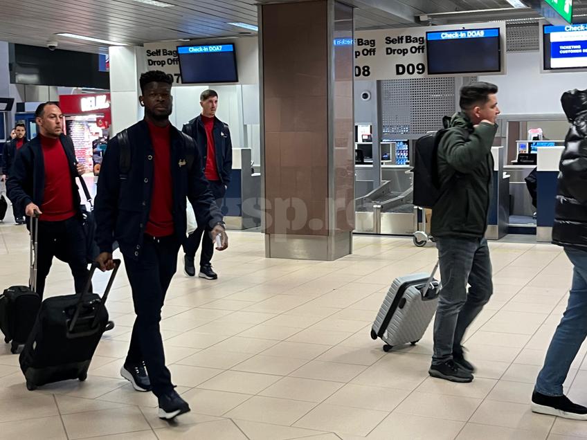 Plecare FCSB pentru meciul cu Qarabag, din Europa League. FOTO: Carmen Dumitru (GSP)