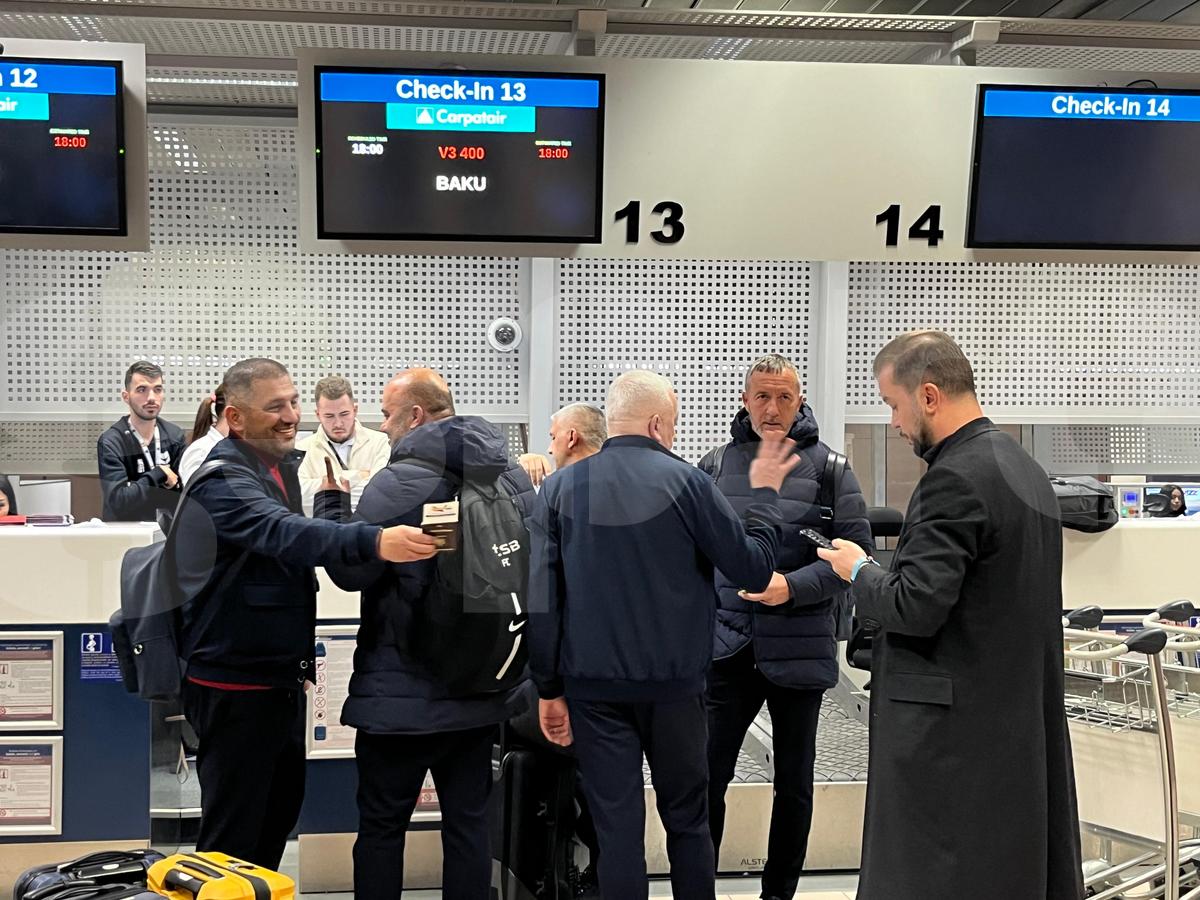 Moment de confuzie la conferința lui Elias Charalambous, provocat de întrebarea jurnaliștilor azeri » A intervenit ofițerul de presă al lui FCSB