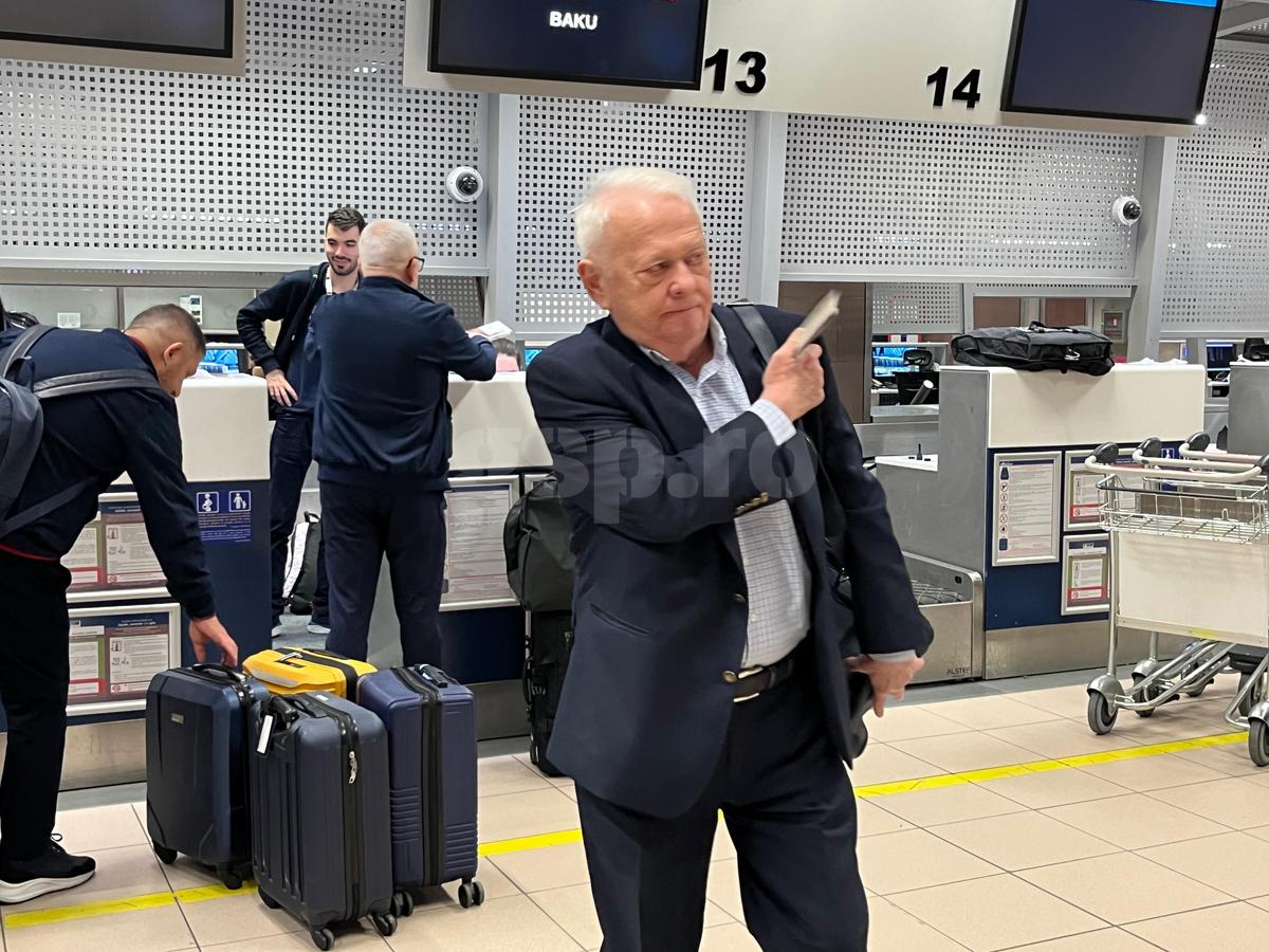 Plecare FCSB pentru meciul cu Qarabag, din Europa League