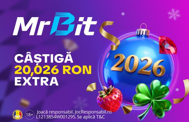2026x Hit la MrBit: bonus special de până la 20.026 LEI în ianuarie
