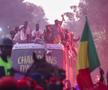 Jucătorii naționalei din Senegal au săbătorit pe străzi triumful de la Cupa Africii / foto: Imago Images