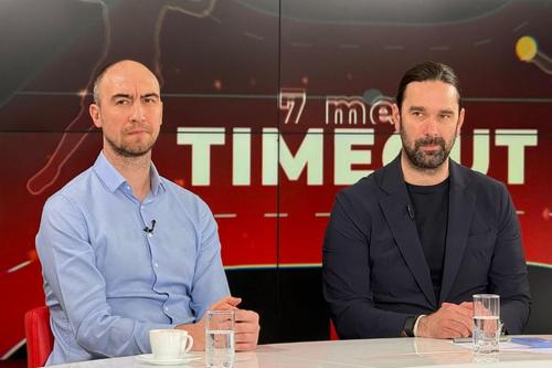 Vali Ghionea (stânga) și Bogdan Voina (dreapta)