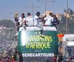 Jucătorii naționalei din Senegal au săbătorit pe străzi triumful de la Cupa Africii / foto: Imago Images