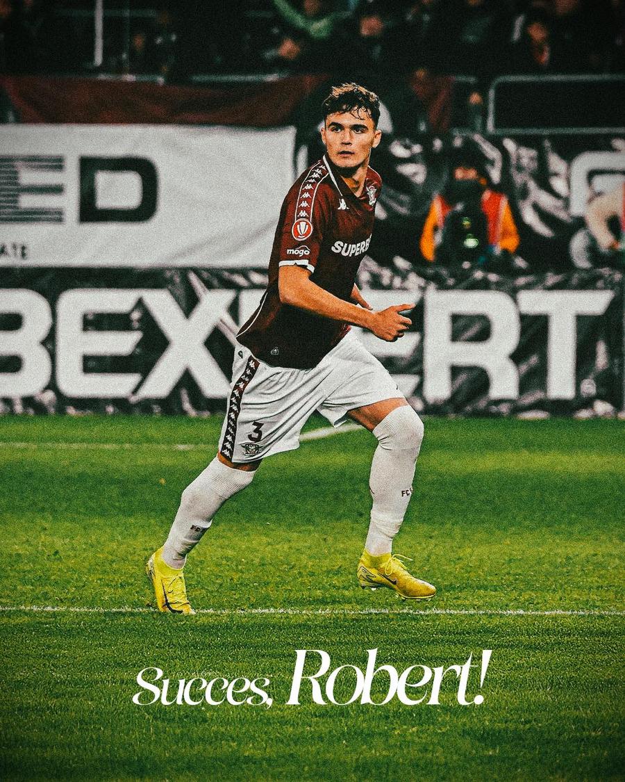 Robert Bădescu E oficial! La ce club din Superligă l-a împrumutat Rapid pe Robert Bădescu