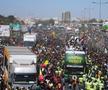 Jucătorii naționalei din Senegal au săbătorit pe străzi triumful de la Cupa Africii / foto: AP News