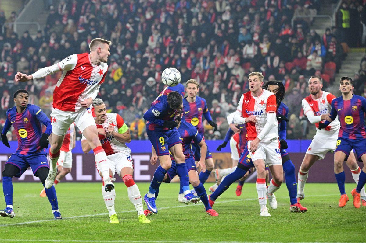 Meci de poveste la Praga! Barcelona se impune după un thriller cu Slavia » Catalanii rămân în lupta pentru primele 8 locuri