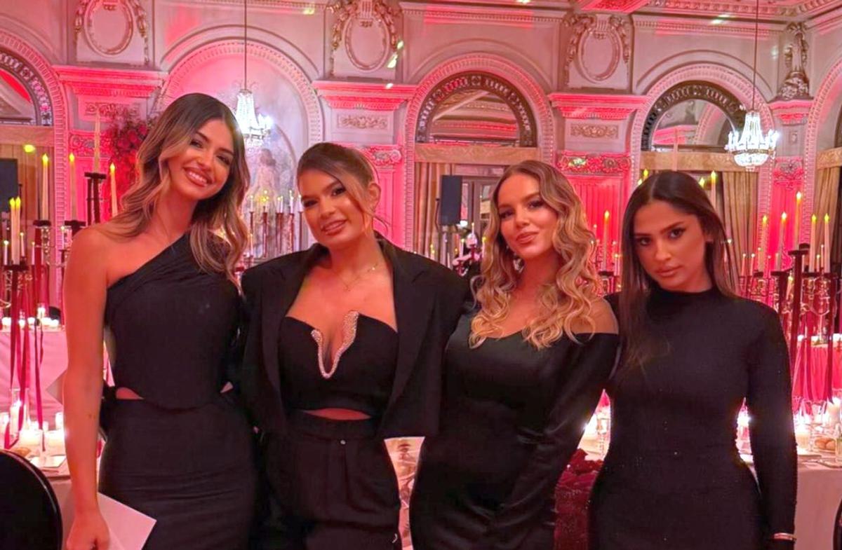„Love my girls” » A furat toate privirile la petrecerea de logodnă a lui Radu Drăgușin, la Athenee Palace