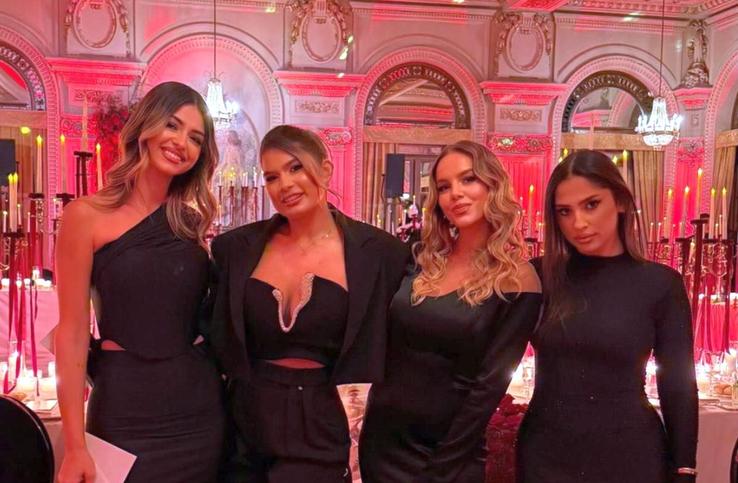 Vanessa Drăguș, la nunta lui Radu Drăgușin // FOTO: Instagram