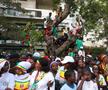 Jucătorii naționalei din Senegal au săbătorit pe străzi triumful de la Cupa Africii / foto: Imago Images