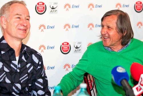 Ilie Năstase și John McEnroe, ipostază din 2012 / Sursă foto: Imago Images