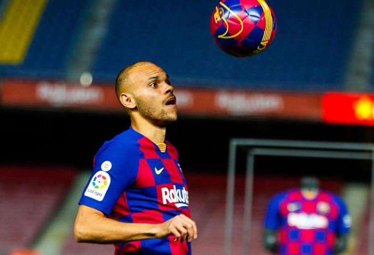 Barcelona // FOTO + VIDEO Nu a venit nimeni să-l vadă pe Martin Braithwaite » Imagini dezolante de pe Camp Nou la prezentarea noului jucător