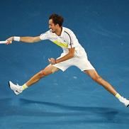 Novak Djokovic - Daniil Medvedev, finala Australian Open, foto: Getty