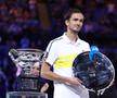 Novak Djokovic - Daniil Medvedev, finala Australian Open, foto: Getty