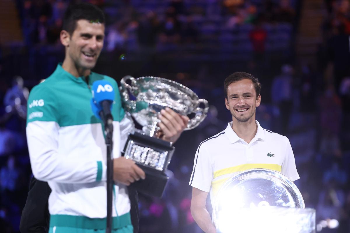 Novak Djokovic - Daniil Medvedev, finala Australian Open