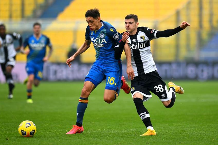 Valentin Mihăilă (dreapta), în Parma - Udinese 2-2 // foto: Guliver/gettyimages